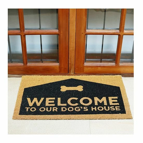 Sonoma Goods For Life® Dog House 18'' X 30'' Coir Doormat 6 Sonoma Goods For Life® Dog House 18'' X 30'' Coir Doormat - Image 4