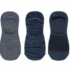 Men's Sonoma Goods For Life® 3-pack Casual No-Show Socks Black Gray