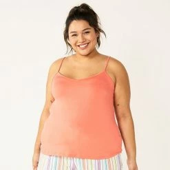 Plus Size Sonoma Goods For Life® Truly Soft Pajama Cami Iconic Grey -Sonoma Goods For Life shop unnamed file 11444