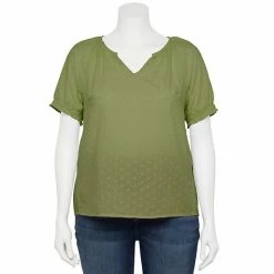 Plus Size Sonoma Goods For Life® Shirring V-Neck Top Black White Embroidery 13 Plus Size Sonoma Goods For Life® Shirring V-Neck Top Black White Embroidery -Sonoma Goods For Life shop unnamed file 11461