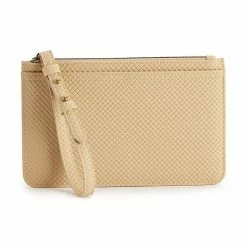 Sonoma Goods For Life® RFID-Blocking Wristlet Woven Warm Taupe