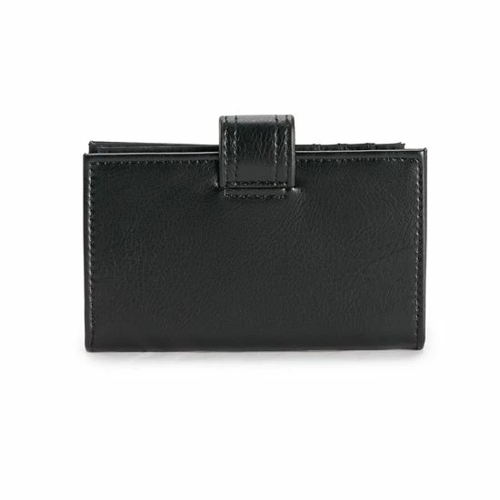 Sonoma Goods For Life® Debbie RFID-Blocking Card Case Black 4 Sonoma Goods For Life® Debbie RFID-Blocking Card Case Black - Image 2