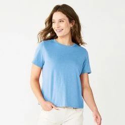 Women's Sonoma Goods For Life® Relaxed Short Sleeve Tee White -Sonoma Goods For Life shop unnamed file 11500