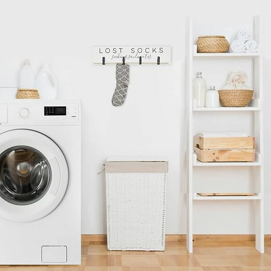 Sonoma Goods For Life® Lost Socks 4-Clip Wall Decor 4 Sonoma Goods For Life® Lost Socks 4-Clip Wall Decor - Image 2