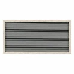 Sonoma Goods For Life® 14" X 7" Letterboard Gray Slats With White Frame