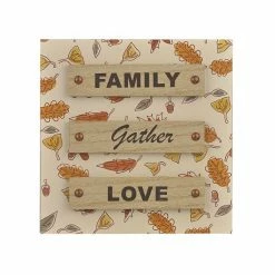 Sonoma Goods For Life® Family Gather Love Caption Art Box Red