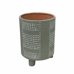 Sonoma Goods For Life® Green Terracotta Planter Table Decor