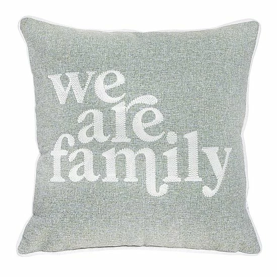 Sonoma Goods For Life® We Are Family Ultimate Feather Fill Throw Pillow 3 Sonoma Goods For Life® We Are Family Ultimate Feather Fill Throw Pillow