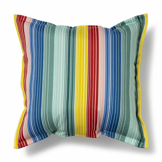 Sonoma Goods For Life® Outdoor/Indoor Oversized Flanged Throw Pillow Fiesta Stripe 10 Sonoma Goods For Life® Outdoor/Indoor Oversized Flanged Throw Pillow Fiesta Stripe - Image 8
