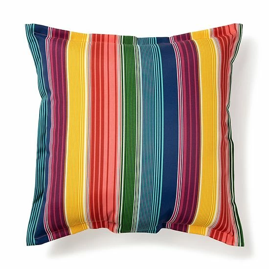 Sonoma Goods For Life® Outdoor/Indoor Oversized Flanged Throw Pillow Fiesta Stripe 21 Sonoma Goods For Life® Outdoor/Indoor Oversized Flanged Throw Pillow Fiesta Stripe - Image 19