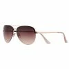 Women's Sonoma Goods For Life® 60mm Metal Rimless Aviator Sunglasses -Sonoma Goods For Life shop unnamed file 11732