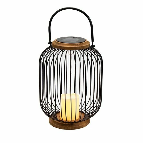 Sonoma Goods For Life® Solar LED Lantern Floor Decor 3 Sonoma Goods For Life® Solar LED Lantern Floor Decor