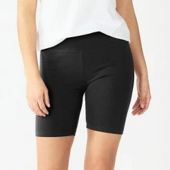 Petite Sonoma Goods For Life® High-Waisted Bike Shorts Storm Abyss -Sonoma Goods For Life shop unnamed file 11767