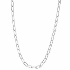 Sonoma Goods For Life® 24-in. Flat Oval Link Necklace Silver Tone -Sonoma Goods For Life shop unnamed file 11791