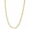 Sonoma Goods For Life® 18-in. Flat Oval Link Necklace Silver Tone -Sonoma Goods For Life shop unnamed file 11794
