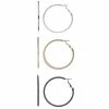Sonoma Goods For Life™ Tri Tone Hoop Earring Set