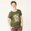 Women's Sonoma Goods For Life® Pride Graphic Tee Olive Love Is Love
