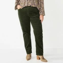 Plus Size Sonoma Goods For Life® Premium Elastic-Waist Midrise Straight-Leg Jeans Hartson -Sonoma Goods For Life shop unnamed file 1183