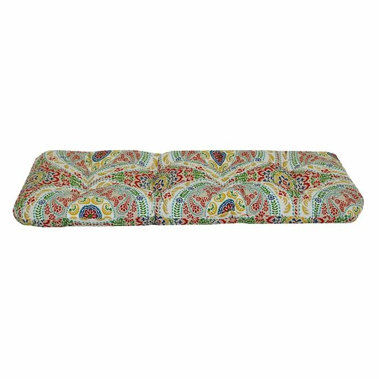 Sonoma Goods For Life® Indoor / Outdoor Patio Bench Pad Blue Mosaic Tile 13 Sonoma Goods For Life® Indoor / Outdoor Patio Bench Pad Blue Mosaic Tile - Image 11