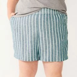 Plus Size Sonoma Goods For Life® Easy Pull-On Shorts Nostalgic Green 11 Plus Size Sonoma Goods For Life® Easy Pull-On Shorts Nostalgic Green -Sonoma Goods For Life shop unnamed file 11836