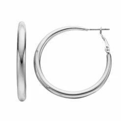 Sonoma Goods For Life™ Hoop Earrings Silver Tone
