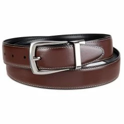 Big & Tall Sonoma Goods For Life® Classic Black-to-Tan Reversible Dress Belt