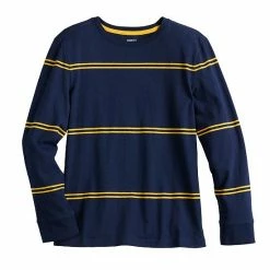 Kids 8-20 Sonoma Goods For Life® Supersoft Striped Tee Denise Stripe Navy -Sonoma Goods For Life shop unnamed file 12024