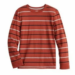 Kids 8-20 Sonoma Goods For Life® Supersoft Striped Tee Denise Stripe Navy -Sonoma Goods For Life shop unnamed file 12025