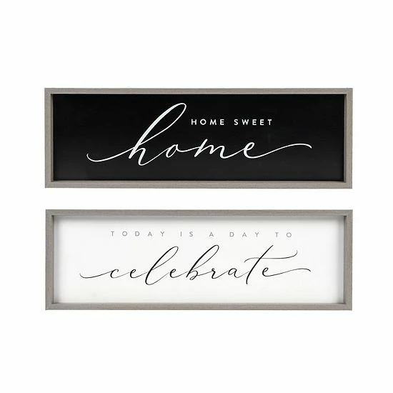 Sonoma Goods For Life® Home Celebrate Reversible Framed Wall Art 3 Sonoma Goods For Life® Home Celebrate Reversible Framed Wall Art