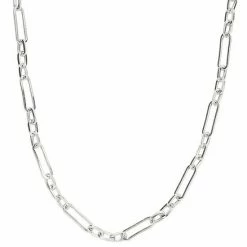 Sonoma Goods For Life® Long & Round Links Short Necklace Gold Tone