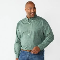 Big & Tall Sonoma Goods For Life® Perfect Length Button-Down Shirt Diamond Navy 28 Big & Tall Sonoma Goods For Life® Perfect Length Button-Down Shirt Diamond Navy -Sonoma Goods For Life shop unnamed file 1213