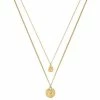 Sonoma Goods For Life® Recycled Layered Pendant Necklace Gold Tone 2 Sonoma Goods For Life® Recycled Layered Pendant Necklace Gold Tone -Sonoma Goods For Life shop unnamed file 12139