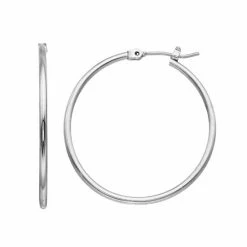 Sonoma Goods For Life™ Hoop Earrings Silver Tone -Sonoma Goods For Life shop unnamed file 12147