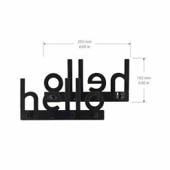 Sonoma Goods For Life® Hello 4-Hook Wall Decor -Sonoma Goods For Life shop unnamed file 12155