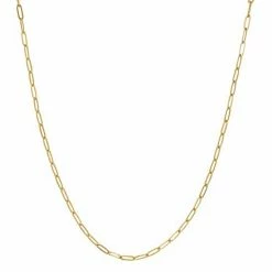 Sonoma Goods For Life® 24-in. Paperclip Chain Necklace Gold Tone