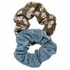 Sonoma Goods For Life® 2-Piece Scrunchie Set Brown Floral Blue -Sonoma Goods For Life shop unnamed file 12216