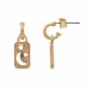 Sonoma Goods For Life® Small Hoop Pendant Nickel Free Drop Earrings -Sonoma Goods For Life shop unnamed file 12248