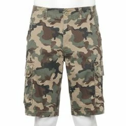 Men's Sonoma Goods For Life® 12-Inch Everyday Cargo Shorts Wood Grain