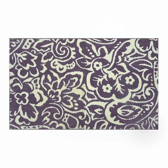 Sonoma Goods For Life® Ultimate Performance Super Soft Washable Rug Gray Leaf 10 Sonoma Goods For Life® Ultimate Performance Super Soft Washable Rug Gray Leaf - Image 8