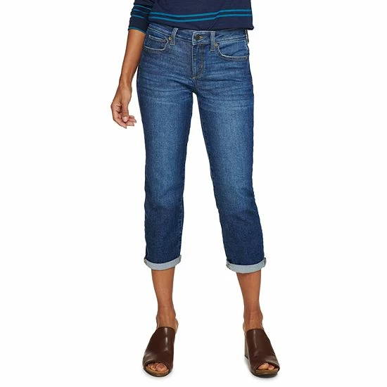 Petite Sonoma Goods For Life® Cuffed Capri Jeans Eastin 6 Petite Sonoma Goods For Life® Cuffed Capri Jeans Eastin - Image 4