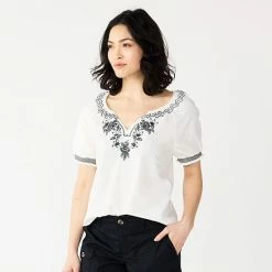 Petite Sonoma Goods For Life® V-Neck Shirred Top Daydream Purple 11 Petite Sonoma Goods For Life® V-Neck Shirred Top Daydream Purple -Sonoma Goods For Life shop unnamed file 12366