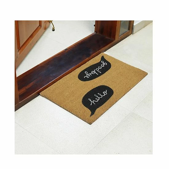 Sonoma Goods For Life® Hello Goodbye 18'' X 30'' Coir Doormat 6 Sonoma Goods For Life® Hello Goodbye 18'' X 30'' Coir Doormat - Image 4