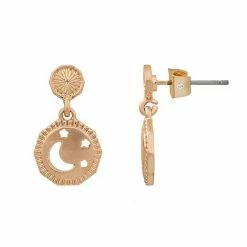 Sonoma Goods For Life® Moon Drop Nickel Free Earrings