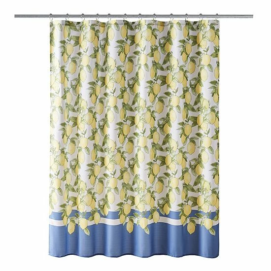 Sonoma Goods For Life® Ryley Lemon Print Shower Curtain 3 Sonoma Goods For Life® Ryley Lemon Print Shower Curtain