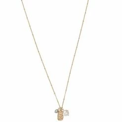 Sonoma Goods For Life® Mixed Pearls & Metal Pendant Necklace