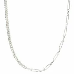 Sonoma Goods For Life® Asymmetrical Chain Necklace Silver Tone -Sonoma Goods For Life shop unnamed file 12549