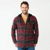 Men's Sonoma Goods For Life® Hooded Flannel Button-Down Shirt Pink Plaid -Sonoma Goods For Life shop unnamed file 1255