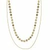 Sonoma Goods For Life® Gold Tone 2 Row Radial Textured Coin Necklace -Sonoma Goods For Life shop unnamed file 12552