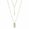 Sonoma Goods For Life® Rectangle Pendant High-Low Necklace 1 Sonoma Goods For Life® Rectangle Pendant High-Low Necklace -Sonoma Goods For Life shop unnamed file 12580