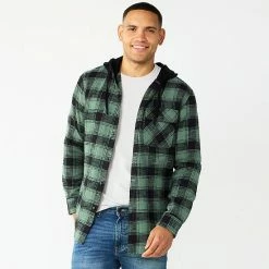Men's Sonoma Goods For Life® Hooded Flannel Button-Down Shirt Pink Plaid 13 Men's Sonoma Goods For Life® Hooded Flannel Button-Down Shirt Pink Plaid -Sonoma Goods For Life shop unnamed file 1259